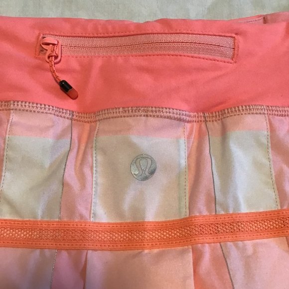 LULULEMON Pace Setter Running Skirt Size 6 Tall - Picture 5 of 12